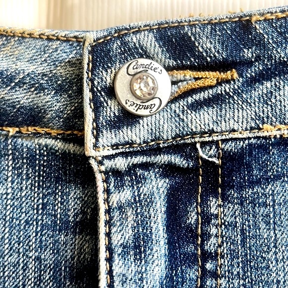 Candie’s Country Western Denim/Fabric Flare Skirt, size 3 (Juniors) - Picture 7 of 11
